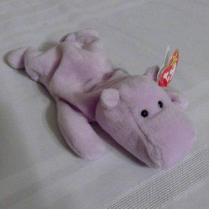 Ty Beanie Baby - Happy the Hippo